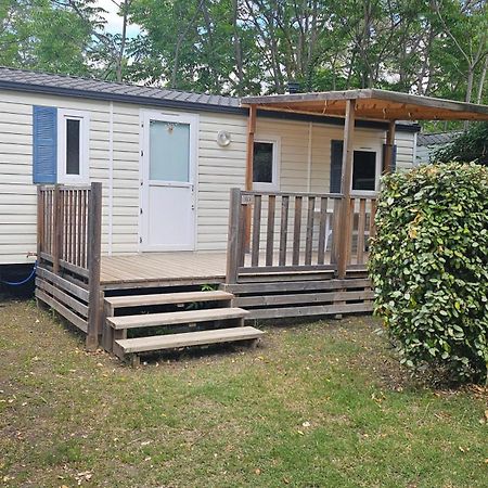 Mobil Home Climatise 6 Personnes ลาโรคด็องเตรง ภายนอก รูปภาพ